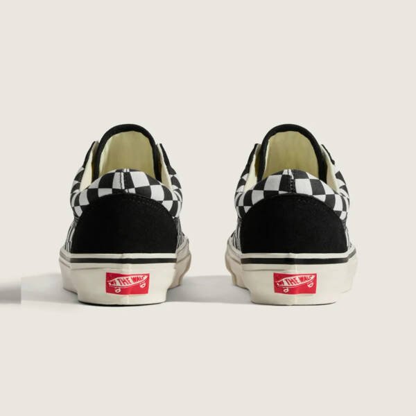 Tênis Vans Old Skool Lx Checkerboard Black Marshmallow - Imagem 4