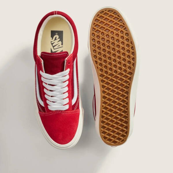 Tênis Vans Old Skool Lx Suede Red - Imagem 3
