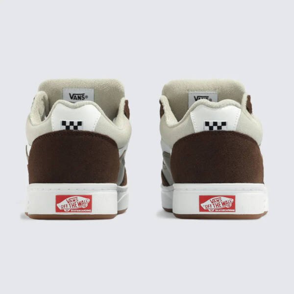 Tênis Vans Estazzo Skate Dark Brown White - Imagem 4