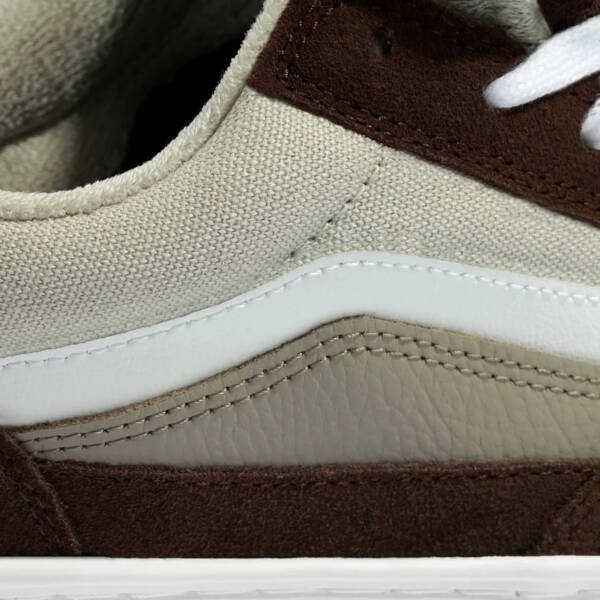 Tênis Vans Estazzo Skate Dark Brown White - Imagem 6