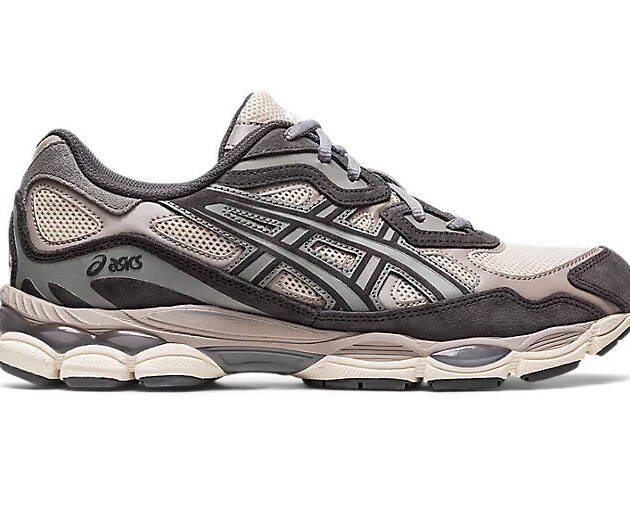 ASICS Gel-NYC Oatmeal Obsidian Grey