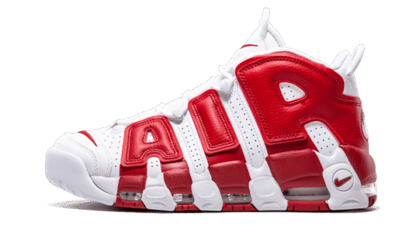 Tênis Nike Air More Uptempo - Branco e Vermelho