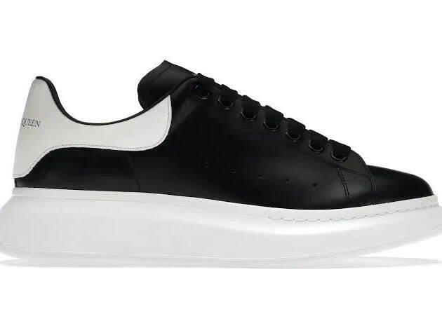Alexander Mcqueen Oversized Black White