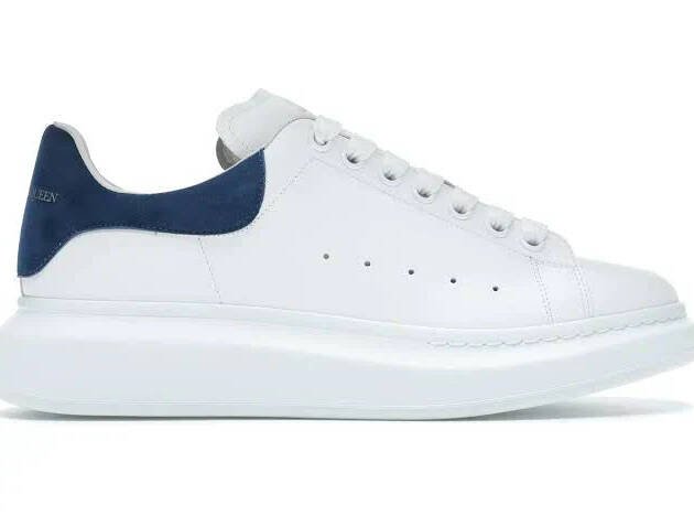 Alexander Mcqueen Oversized Worker Blue