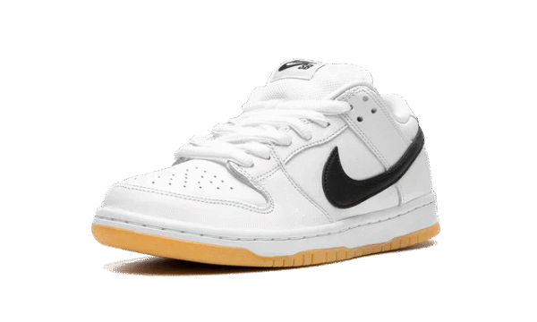 Nike SB Dunk Low Orange White Label Black - Imagem 4