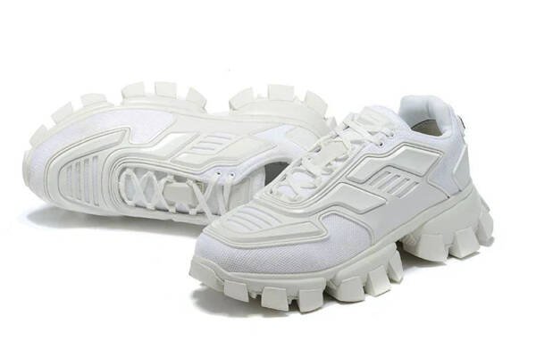 Prada Cloudbust Thunder Knit White - Imagem 2