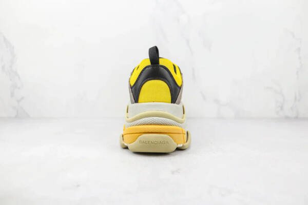 Gucci X Balenciaga The Hacker Project Triple S Beige Green Yellow - Imagem 4