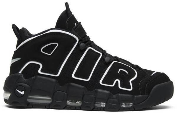 Tênis Nike Air More Uptempo - Preto - Imagem 3