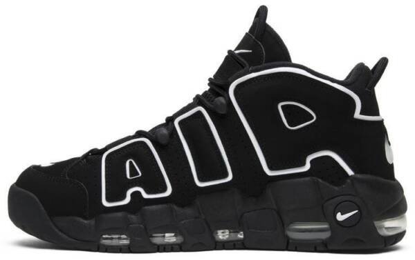Tênis Nike Air More Uptempo - Preto - Imagem 5